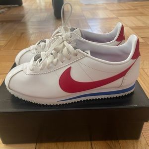 Nike Cortez women blue and red, size 8 / 39